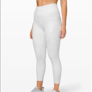 Lululemon New ambition super high rise white